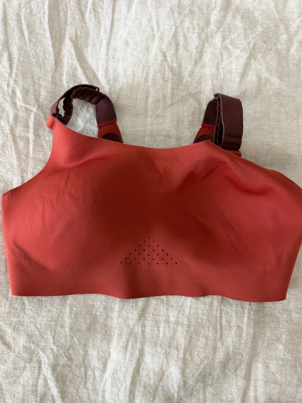 Brooks Women's Red Sports Bra - Size 34 C/D